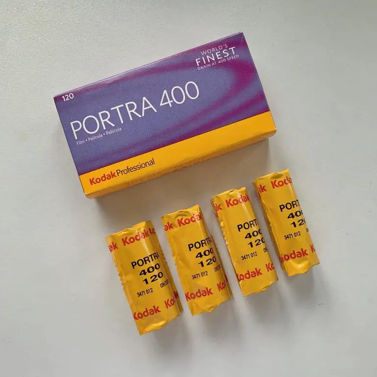 Kodak Portra 400 Color Medium Format Film