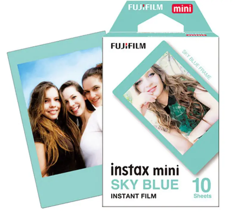 Sky Blue Instax Mini instant Film