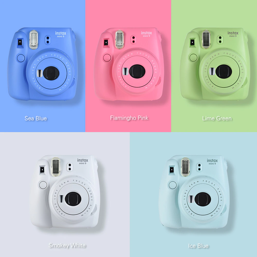 Instax Mini 9 New Colors | Fujifilm