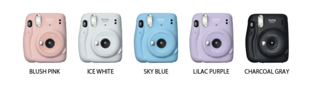 Instax Mini 11 Available Colors