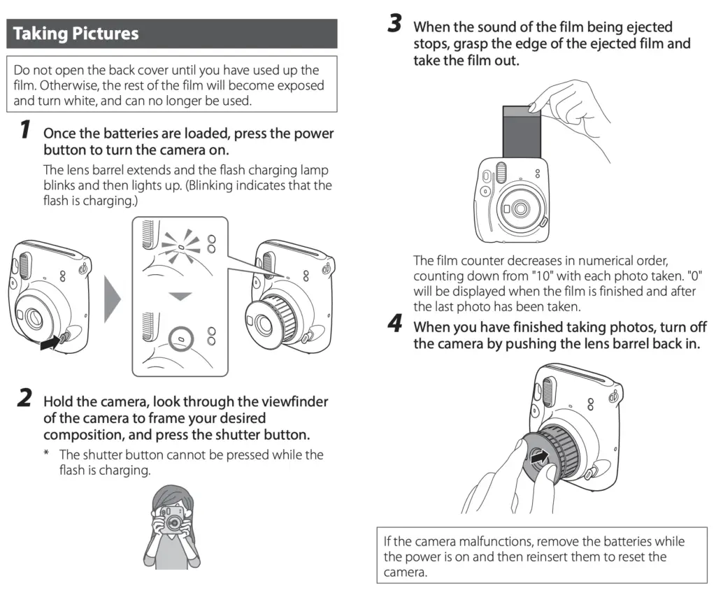 How to Use An Instax Mini 11