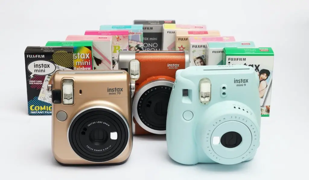 Instax Mini 70, Instax Mini 90, and Instax Mini 9 all have the Hi Key Mode