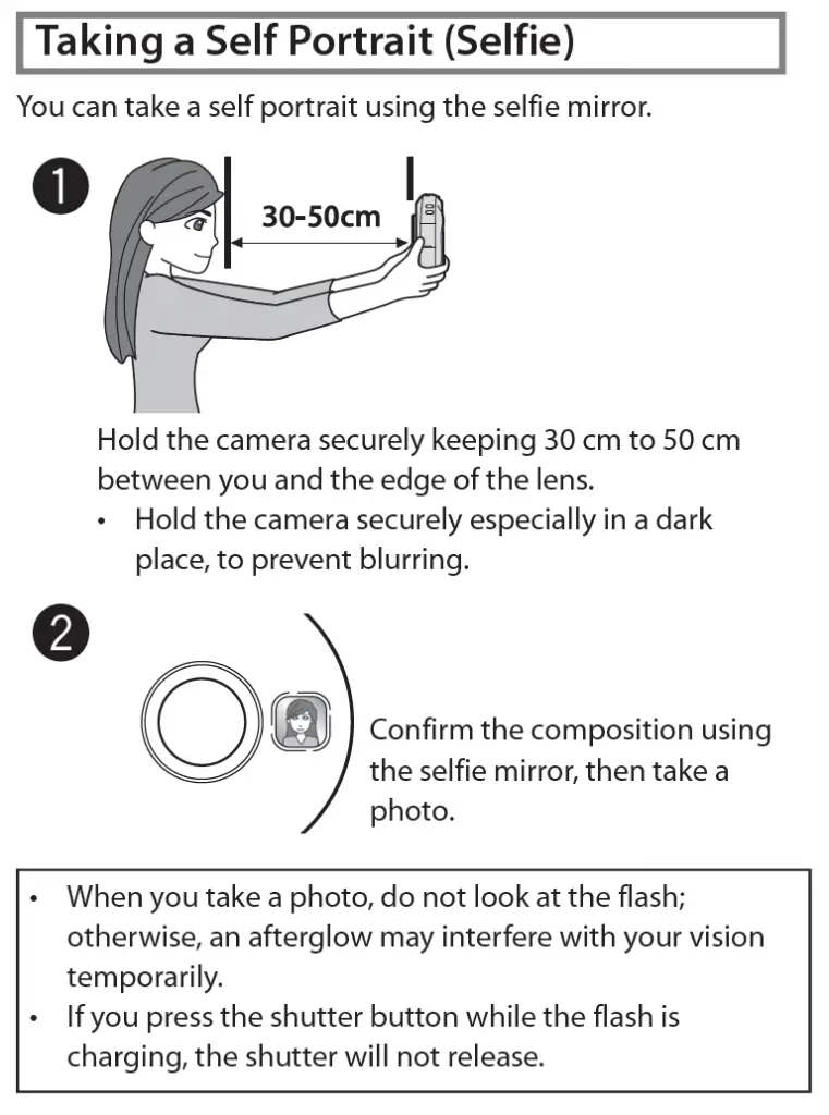 How to Take a Selfie with the Instax SQ20