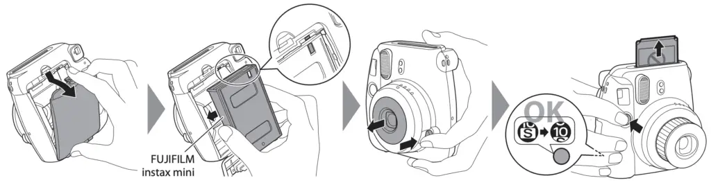 How to Load the Film into The Instax Mini 9 | Fujifilm