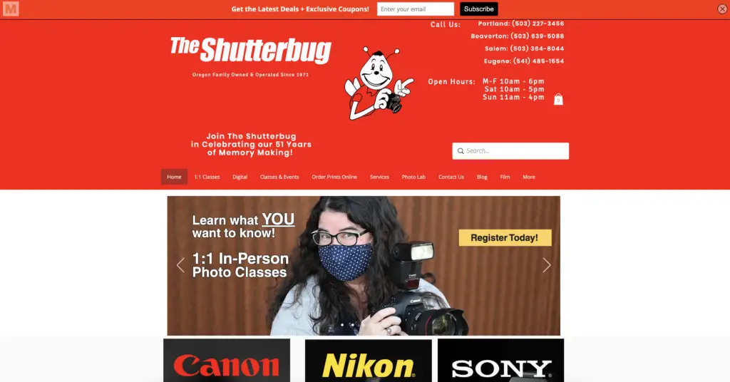 The Shutterbug Website